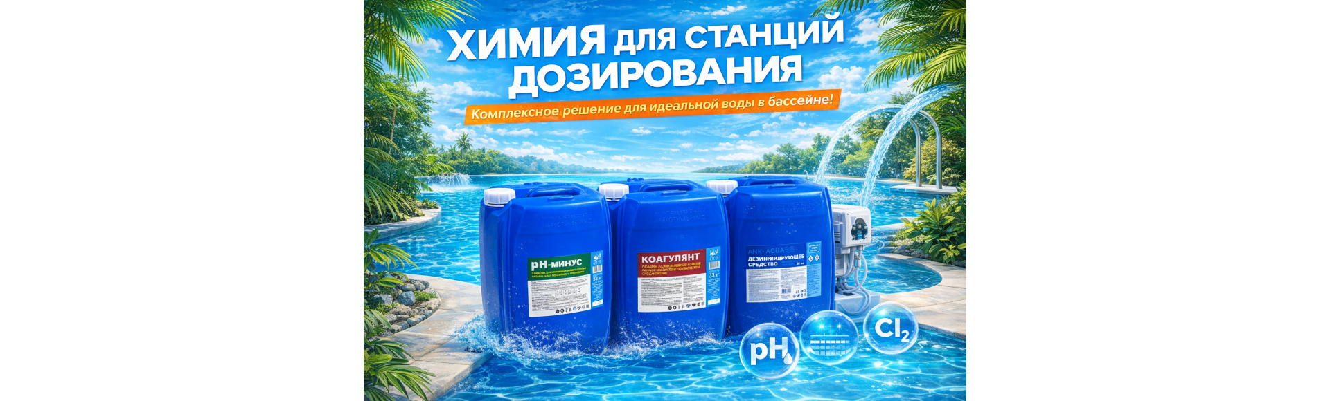 Химия для станций дозирования