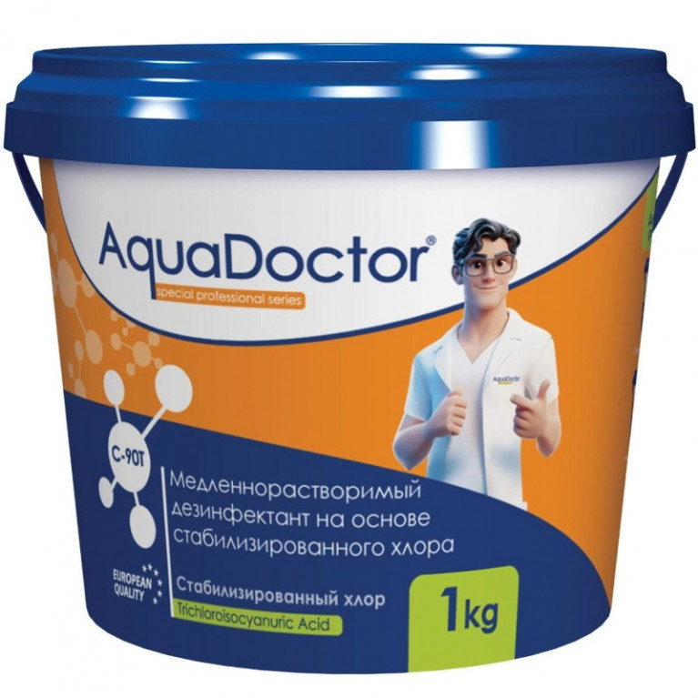 AquaDoctor C-90T хлор длит. действия 1 кг