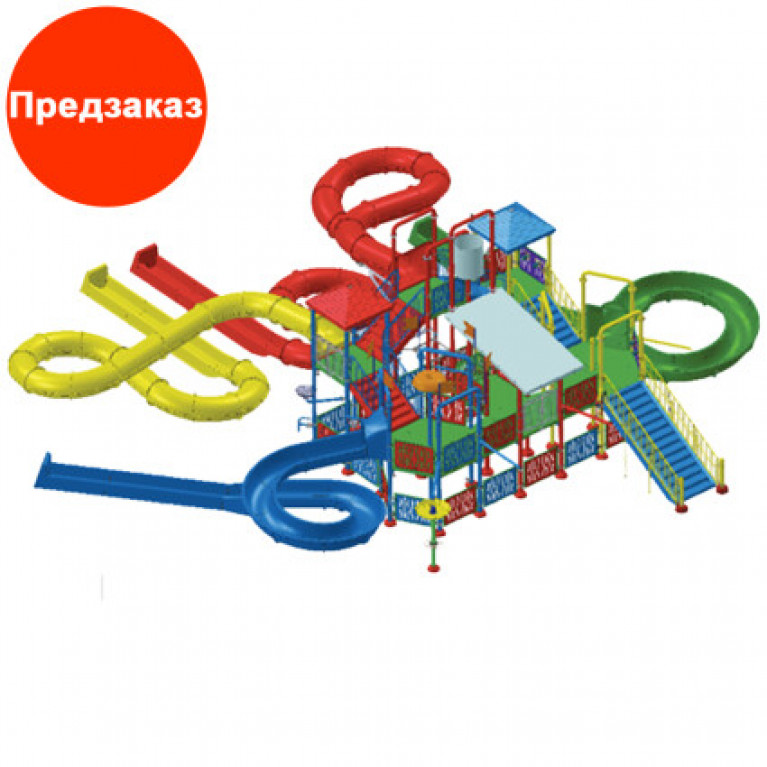 Комплекс водных горок Arihant WAPS 6А (25.0х24.0 м)