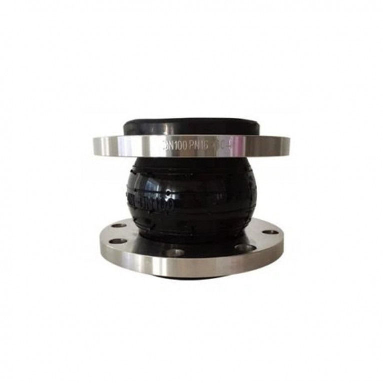 Сильфонный компенсатор EPDM  d110 фланцы (углеродистая сталь)
