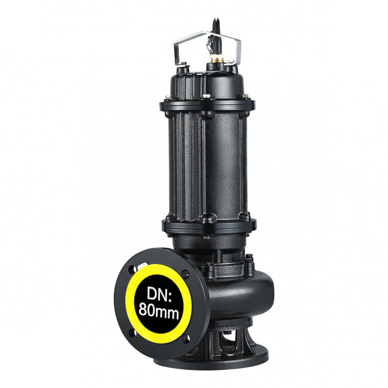 Канализационный насос AquaViva 80WQ40-16-4/JY(DN80,Q=40,H=16,P=4kW,380V)с агитатором