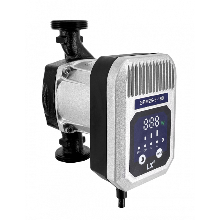 Циркуляционный насос AquaViva LX GPM25-10-180(220V, 10m3/h*10m, 0,12kW) с частотным регулированием