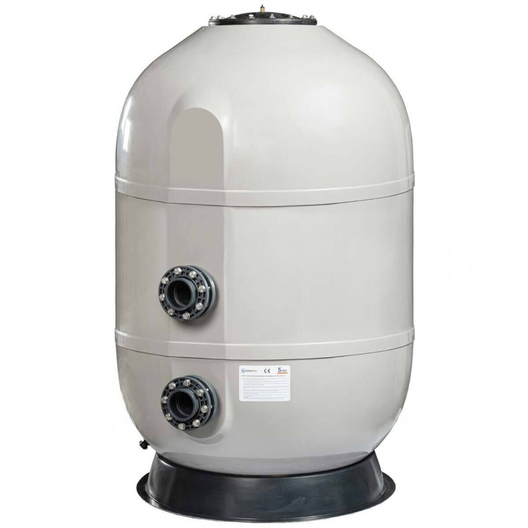 Фильтр AquaViva HS1400 (77 м³/ч, 1400 мм, 2780 кг, 110 мм, 2,5Бар, 1.2 м засыпка) + люк д/выгрузки и смотровое стекло