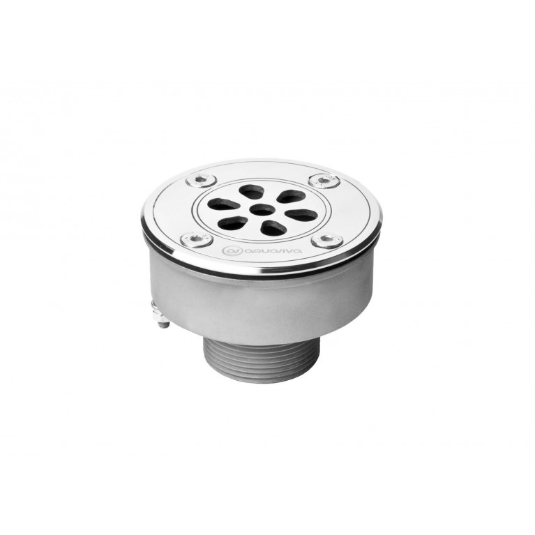 Форсунка донная прямоточная Aquaviva 1.5″, AISI 304, под лайнер