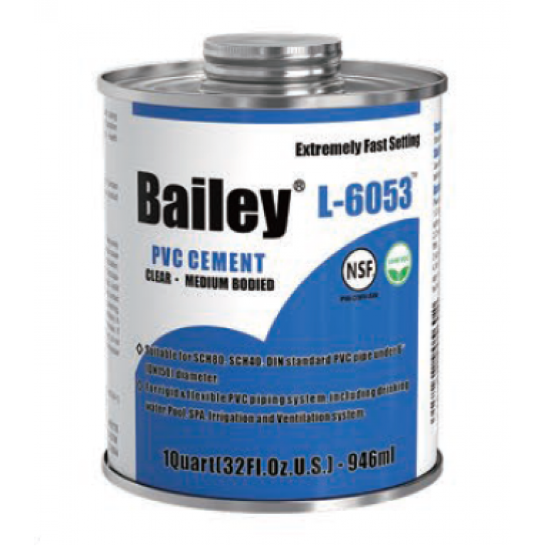 Клей L-6053  (946ml) Bailey для ПВХ труб